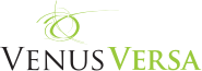 Black and green venus versa logo for IPL acne treatment Southlake tx